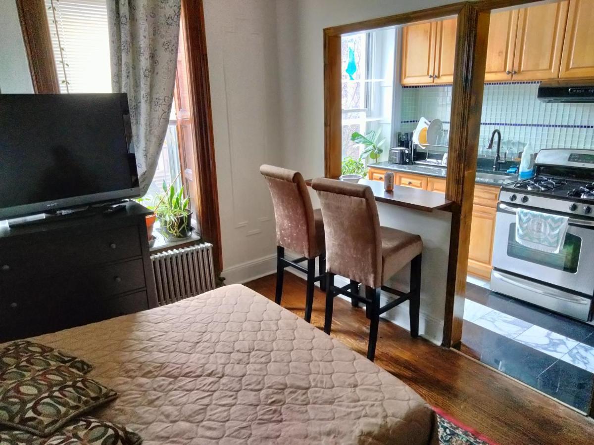 Ferienwohnung Brooklyn Brownstone New York Exterior foto
